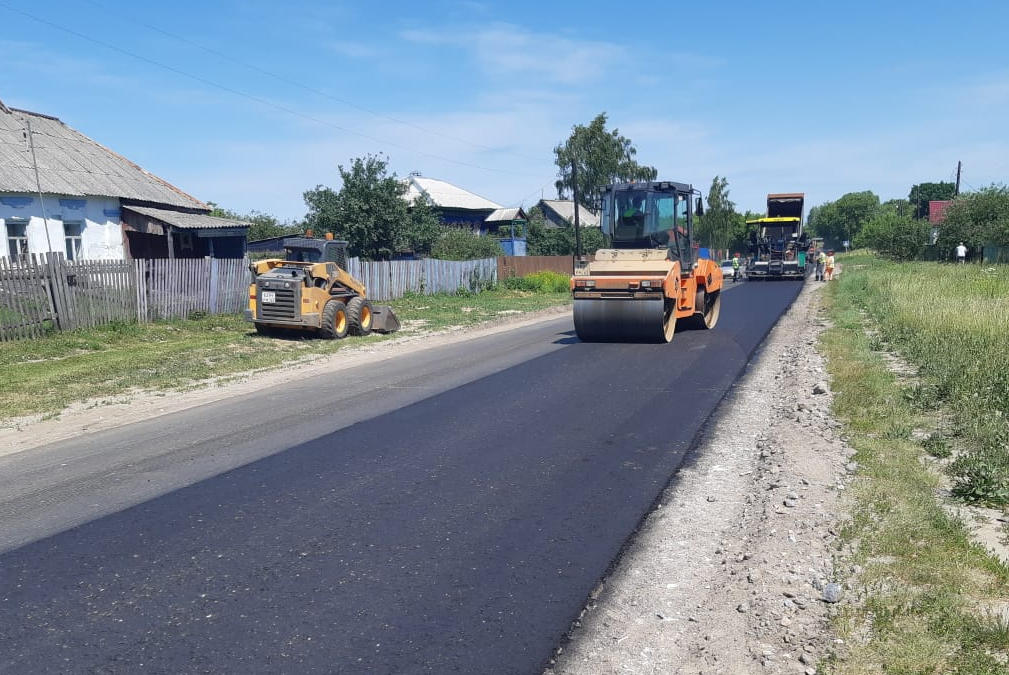 Начат ремонт дороги к селу Ижевское и Брыкину Бору