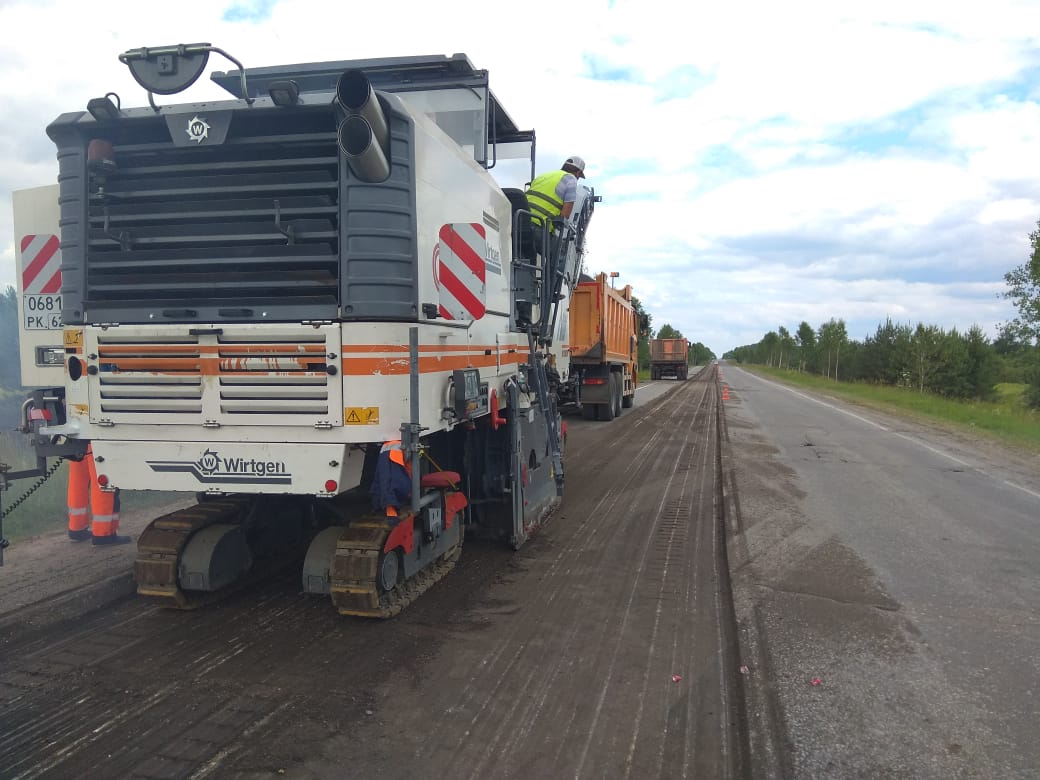 В Рязанской области начали ремонт одной из главных транспортных артерий региона