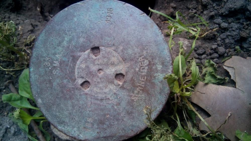 В Михайловском районе обнаружили гильзу от снаряда времён Великой Отечественной войны