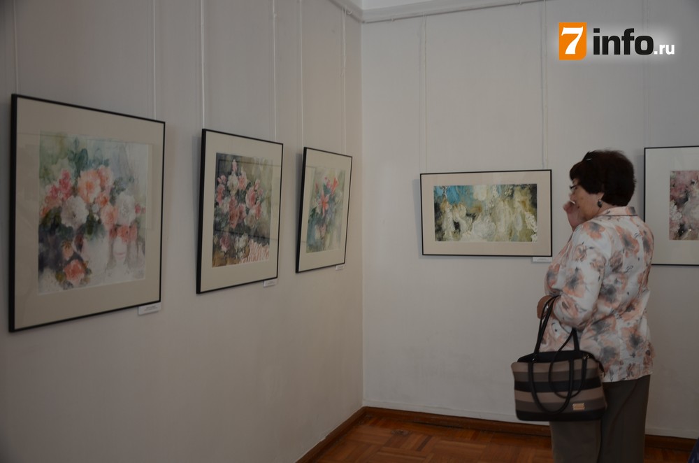В Рязани открылась выставка акварелей Иры Григорьевой