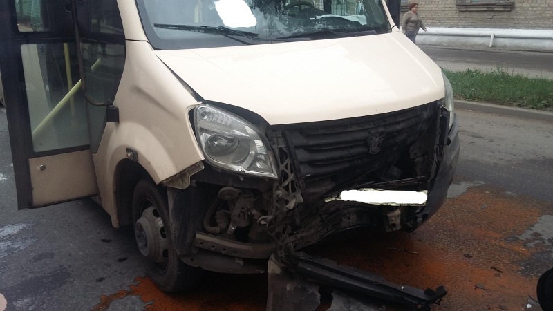 В ДТП с общественным транспортом в Рязани пострадали четыре человека