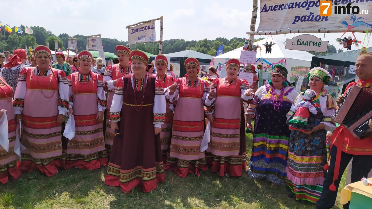 В Ряжском районе прошёл фестиваль «Рановское лето»