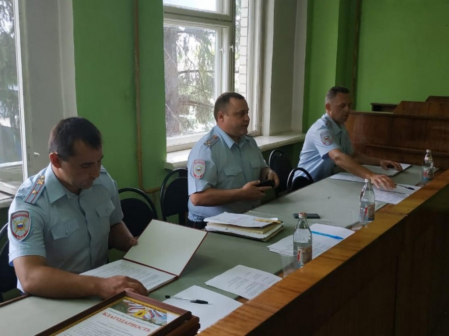 Сотрудники рязанской патрульно-постовой службы подвели итоги служебной деятельности