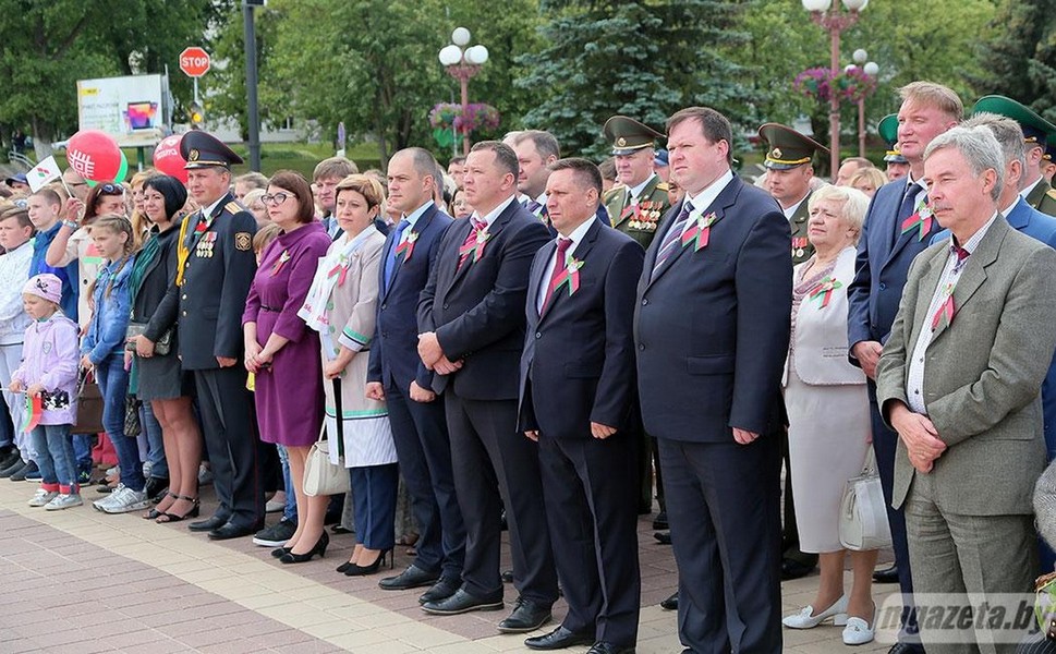 Коломенцы поздравили белорусов с Днем Независимости
