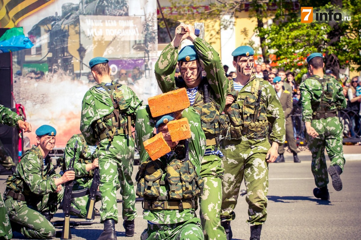 Рязань – столица ВДВ! РИА «7 новостей» публикует подборку фотографий с участием десантников
