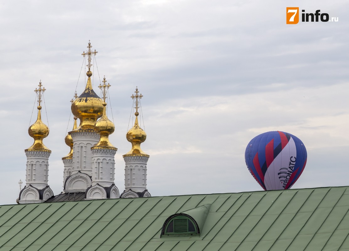 Аэростаты над Рязанским кремлём. Фоторепортаж от РИА «7 новостей»