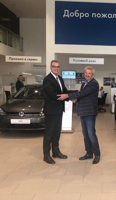 В Рязань прибыл глава марки Volkswagen в России Томас Мильц