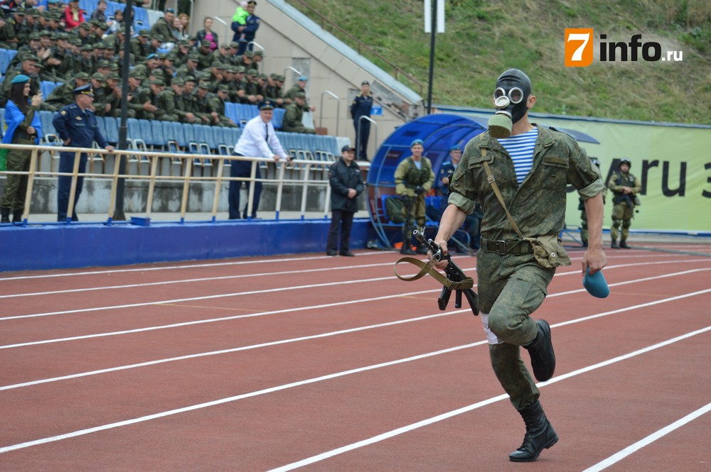 День ВДВ в Рязани отметили военно-спортивной эстафетой