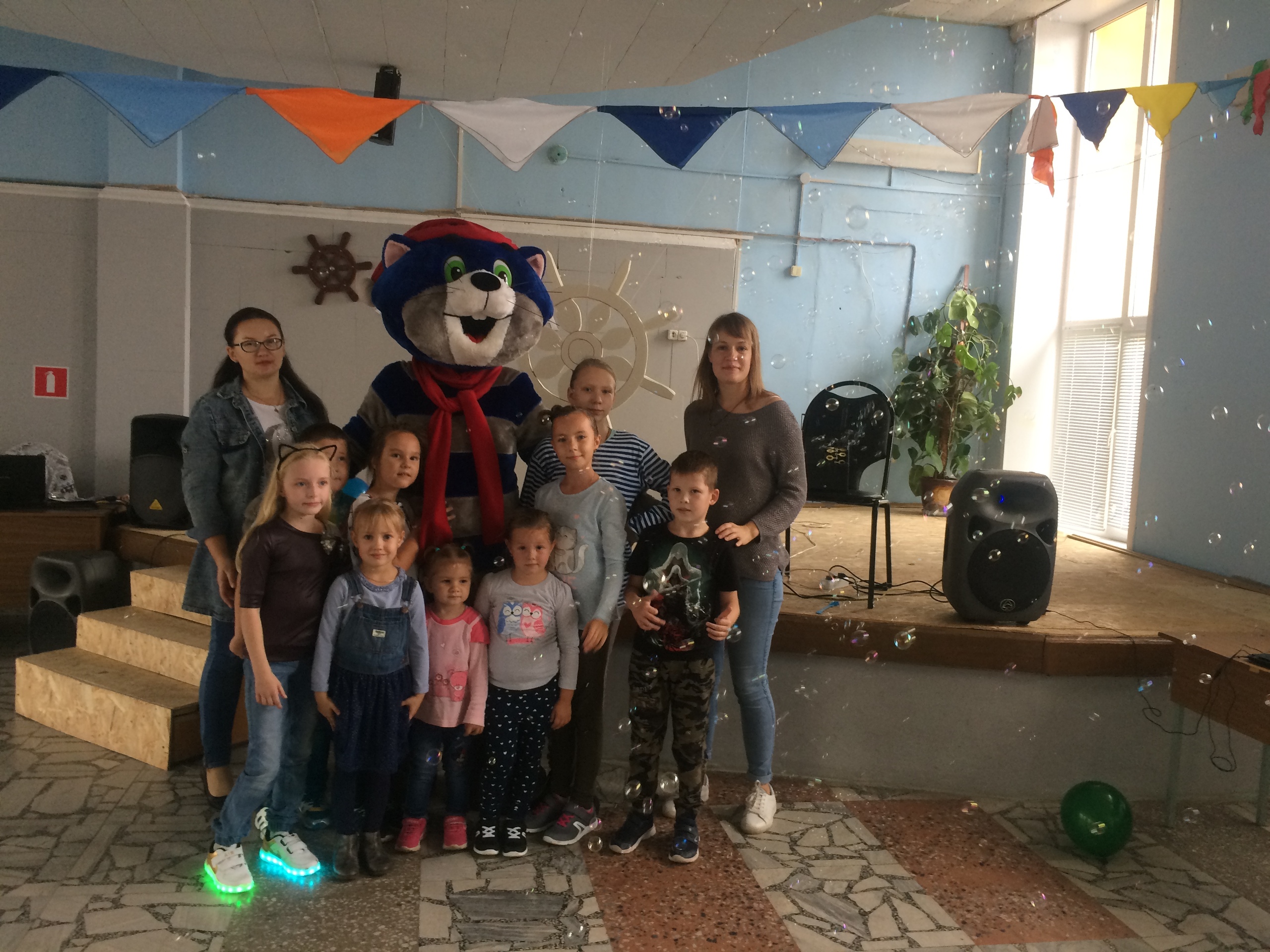 В городе Сасово проходят развлекательные программы для детей