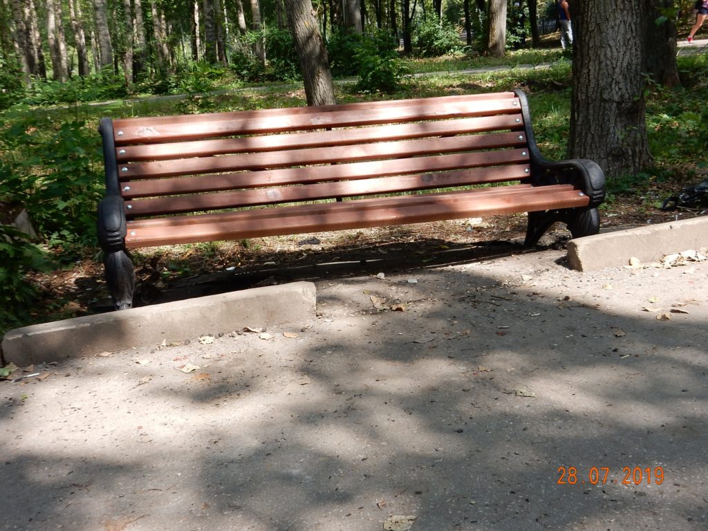 Рязанцев возмутили новые лавочки в парке Гагарина