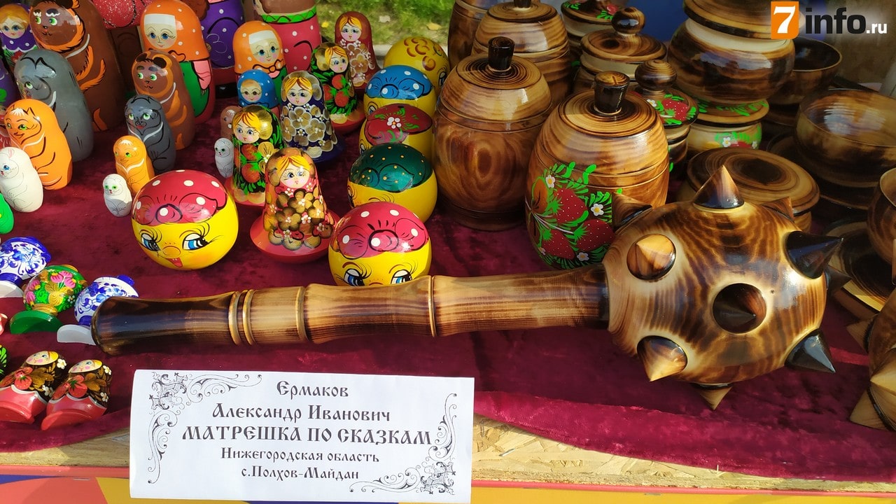 В Рязани прошла ярмарка изделий народного творчества