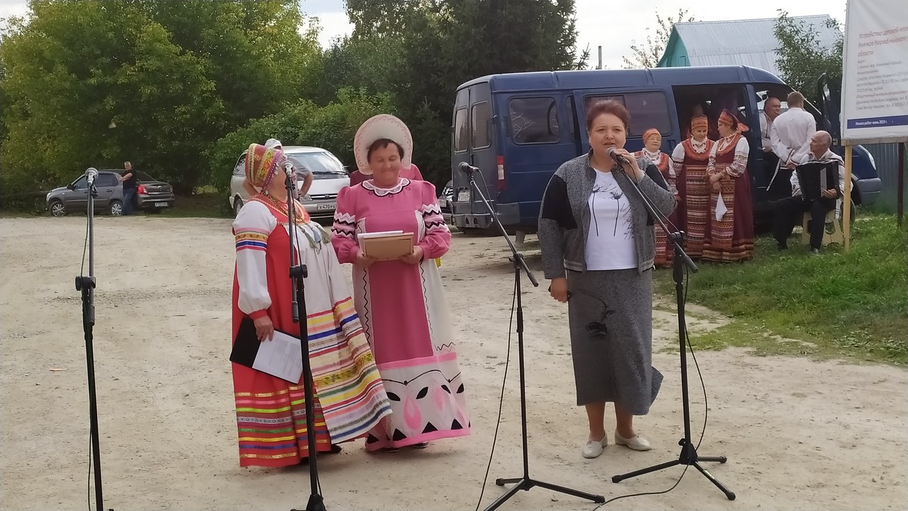 В селе Княжое Кораблинского района установили детскую площадку