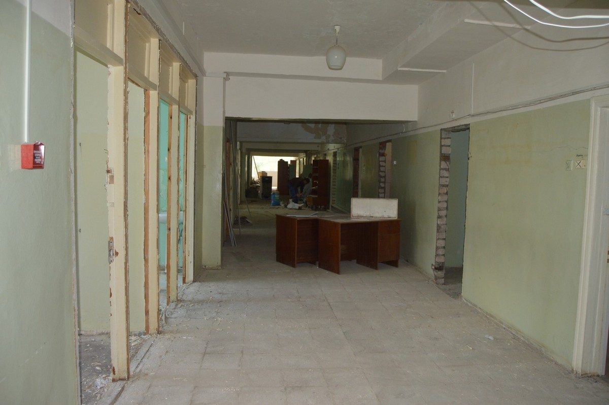 В Касимове ремонтируют поликлинику №1