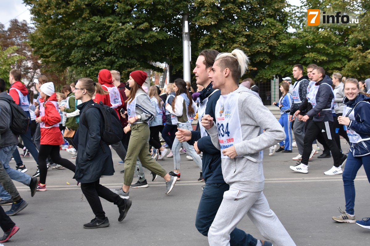 Более 3000 человек в Рязани пробежали «Кросс нации»
