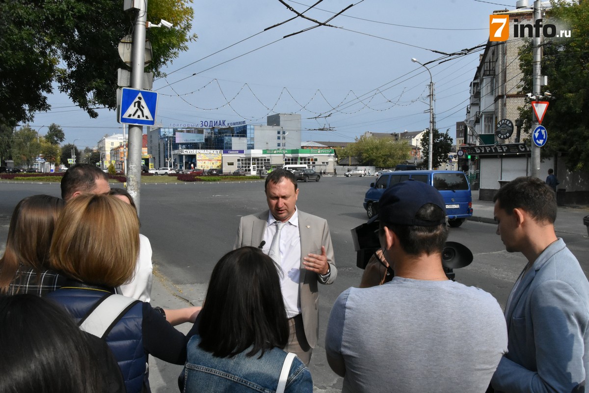 Заместитель председателя правительства Рязанской области Евгений Беленецкий осмотрел городские дороги