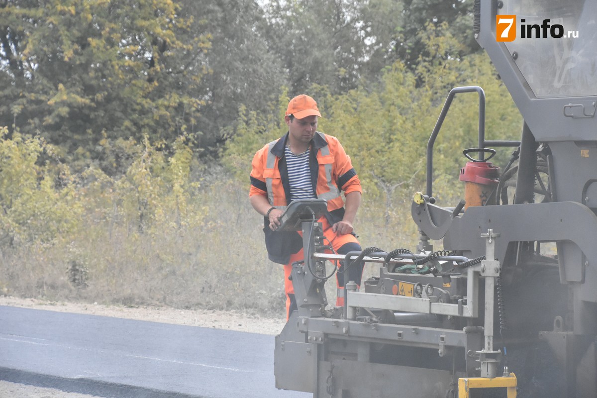 В Рязанской области ремонтируют дороги, применяя новые технологии