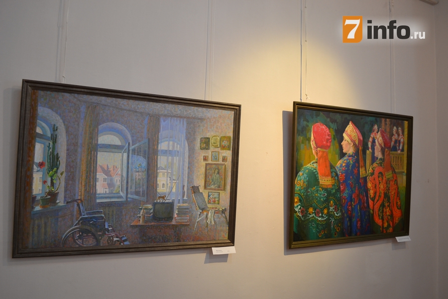 В Рязани открылась юбилейная выставка Виктора Агеева