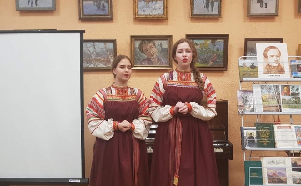 Рязанские школьники поучаствовали в литературном часе, посвященном творчеству Лермонтова