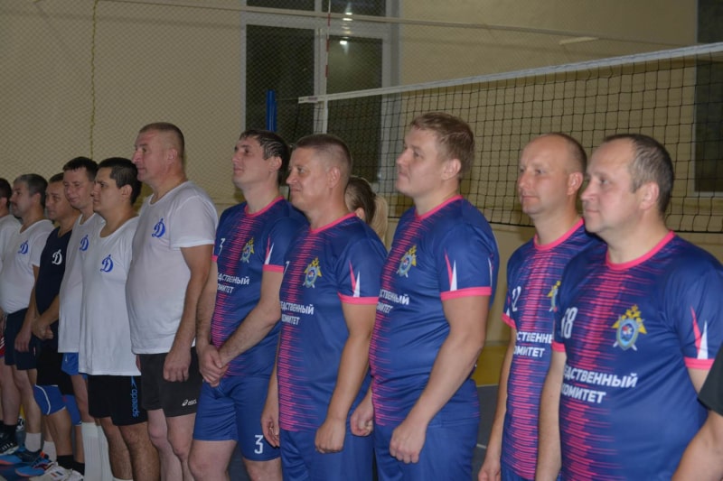 В Рязани прошёл первый турнир по волейболу среди сотрудников силовых структур