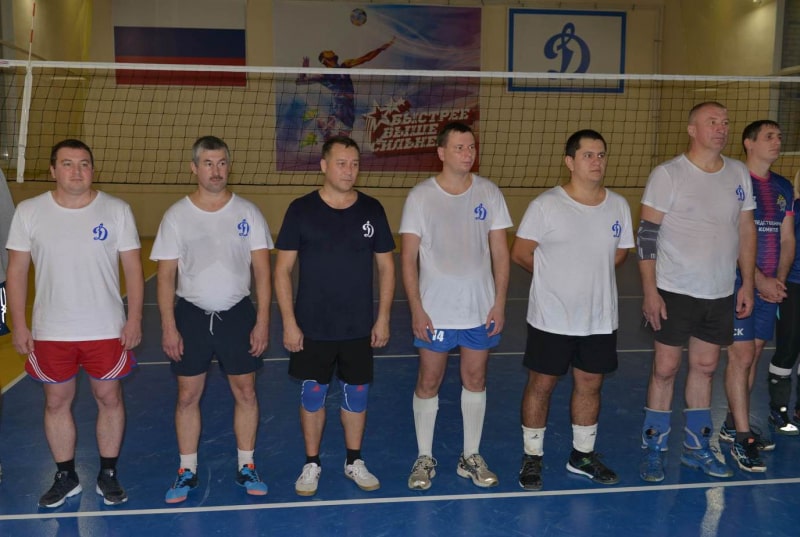 В Рязани прошёл первый турнир по волейболу среди сотрудников силовых структур