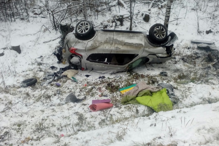 Автоледи погибла в ДТП на М-5 после столкновения с фурой