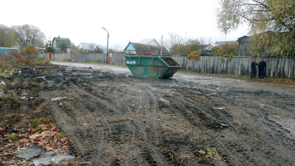 С незаконных свалок в Рязани вывезено 259 кубических метров мусора