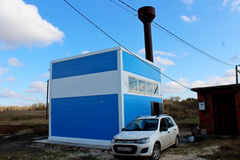 В Скопинском районе устанавливают станцию озонокислородной подготовки артезианской воды