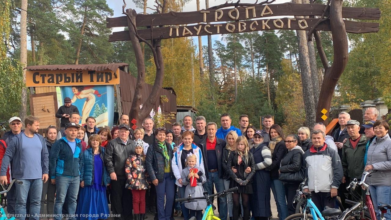 В Солотче торжественно открыли тропу Паустовского