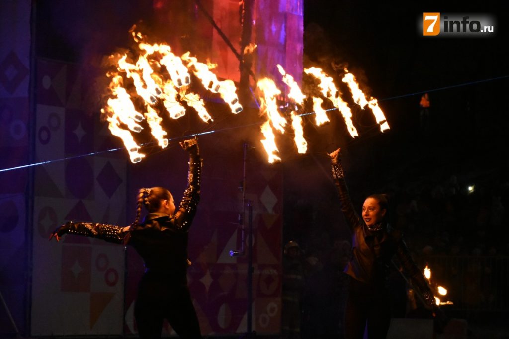 В Рязани стартовал Фестиваль огня и света