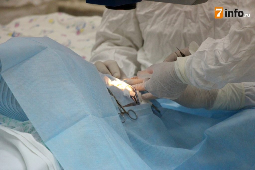 В Рязани впервые провели операцию по трансплантации роговицы