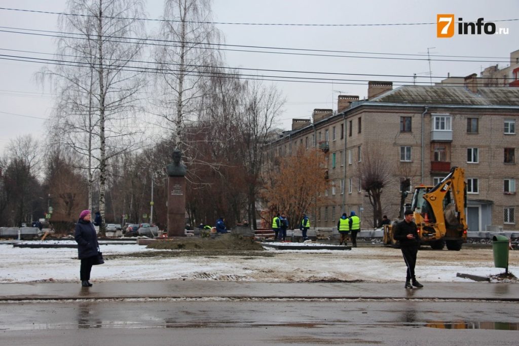 В Рязани благоустроили территорию возле ДК «Приокский»