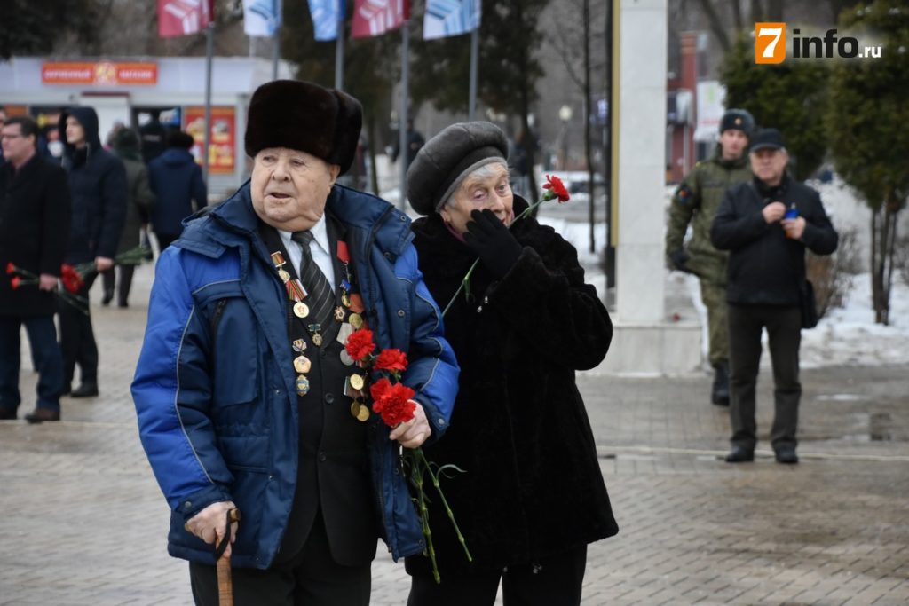 Рязанцы почтили память погибших в Сталинградской битве