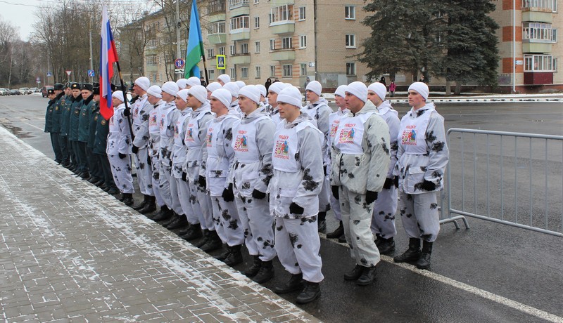 Рязанские десантники дошли до Московской области