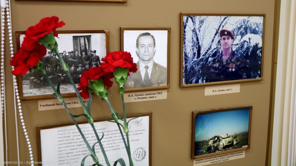 В рязанской школе обновили экспозицию музея Славы