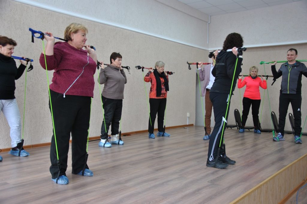 В Рязанской области состоялся мастер-класс по «северной ходьбе»