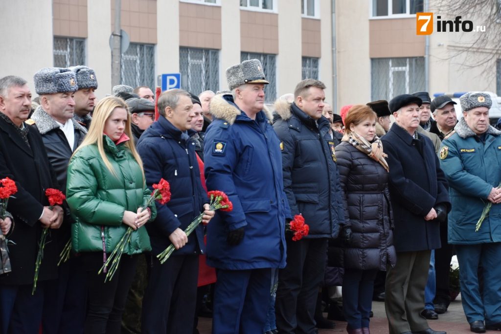 Рязанцы почтили память погибших воинов-интернационалистов