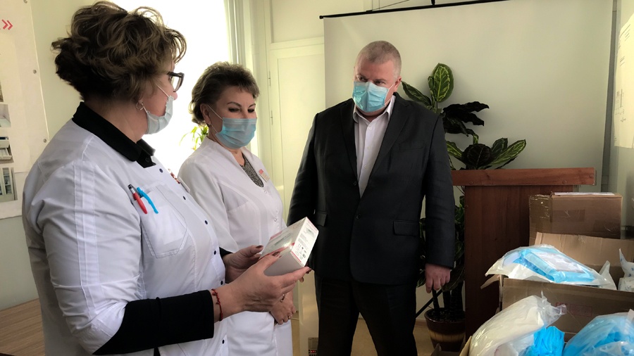 Депутат Рязанской облдумы помог в приобретении защитных средств для Рязанской межрайонной больницы