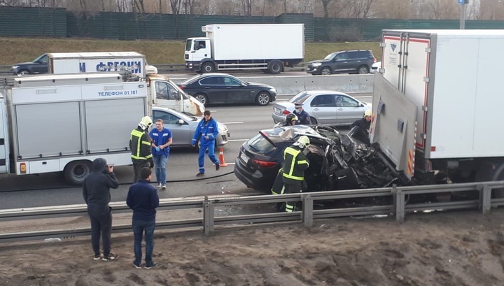 «Шашечник»: Появились подробности автокатастрофы на МКАД