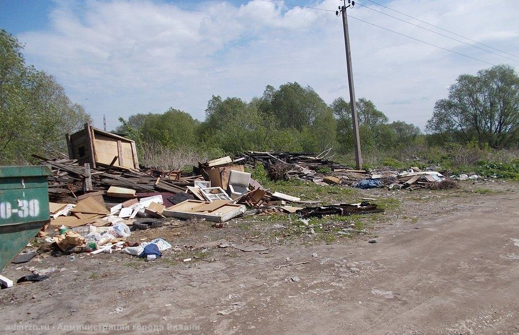 Свалка в рязани фото