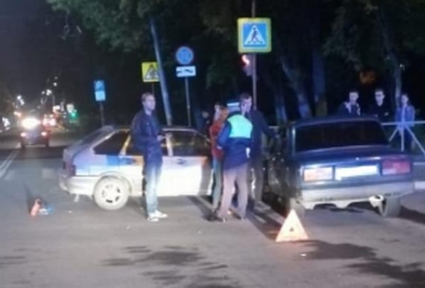 В ДТП на улице Гагарина в Рязани пострадали три человека