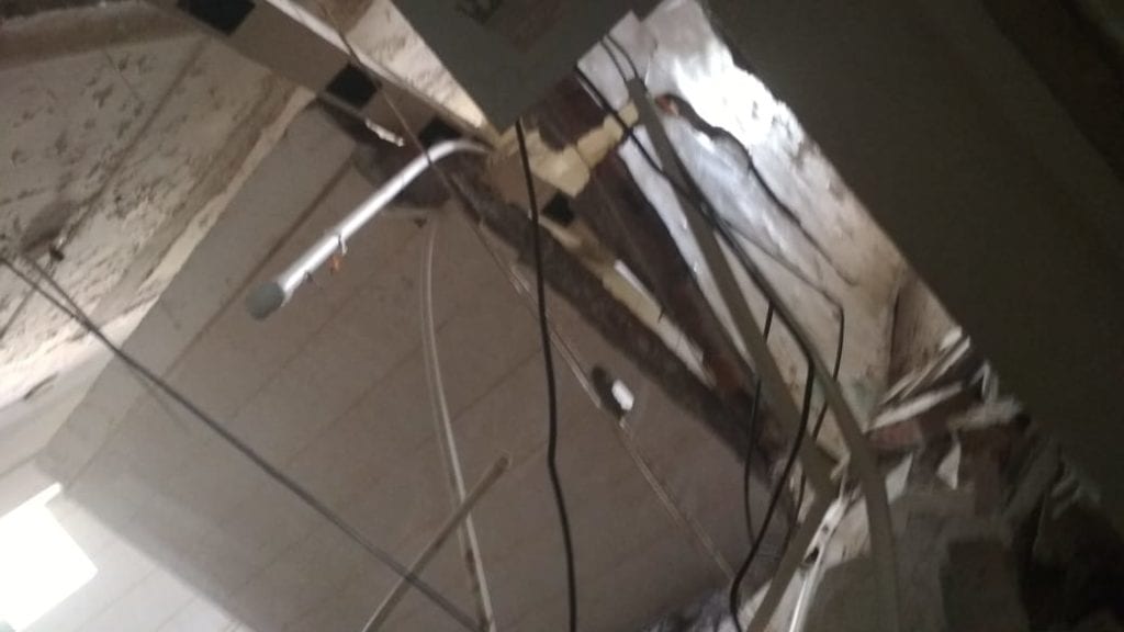 Опубликованы фотографии из общежития в Рязани, где сегодня рухнул пол