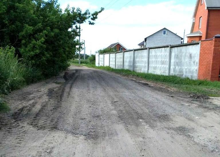 В частном секторе Московского района Рязани провели грейдирование дорог