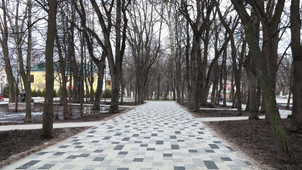 В Рязани продолжится благоустройство Верхнего городского парка