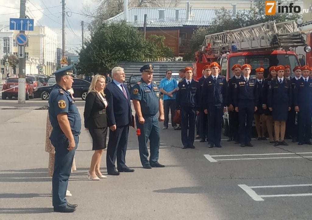 В Рязани открыли памятную доску руководителю пожарной охраны