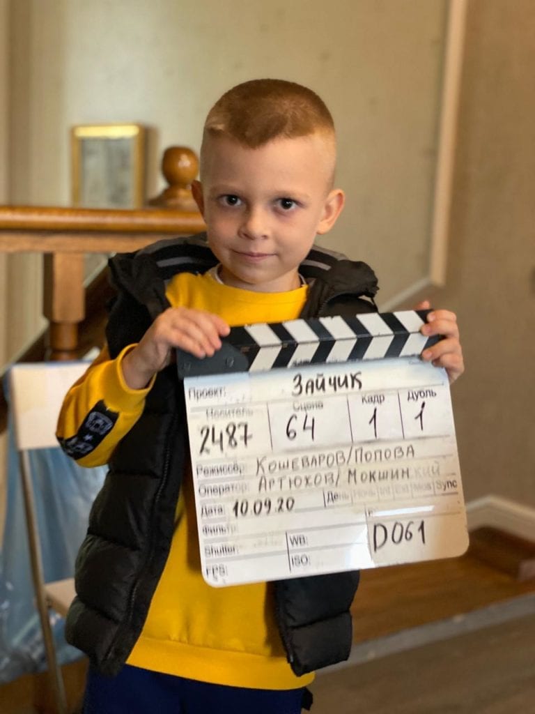 Пятилетний рязанец Лев Чернухин принял участие в съёмках федерального сериала