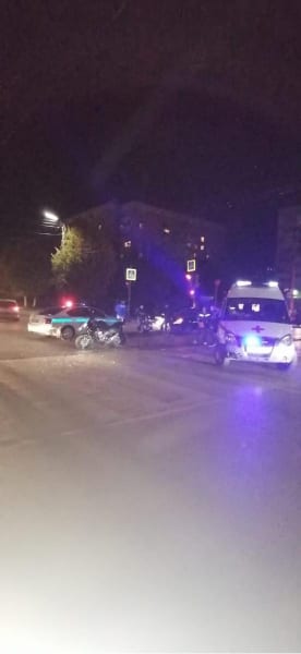 В Рязани произошла массовая авария с участием автомобилей и мотоциклов