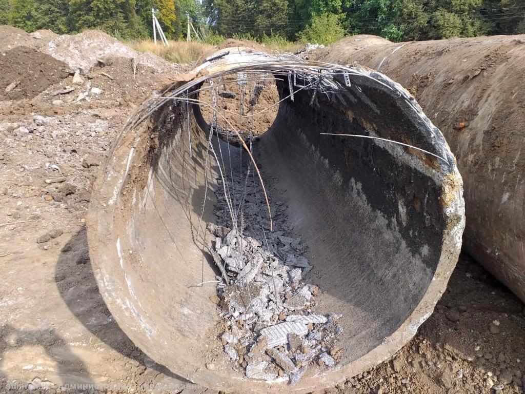 В Рязани на Московском шоссе проведут капитальный ремонт канализационного коллектора