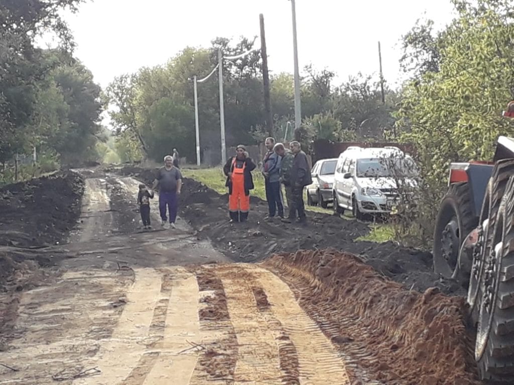 В Скопинском районе продолжается ремонт дорог