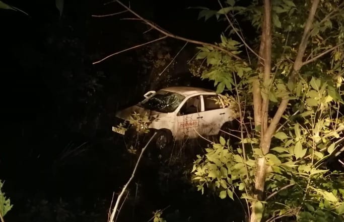 Водитель с признаками опьянения пострадал в ДТП под Рязанью