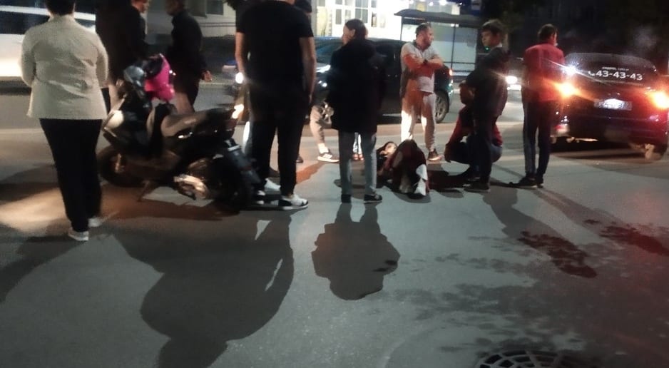 На улице Дзержинского в Рязани сбили девушку на переходе